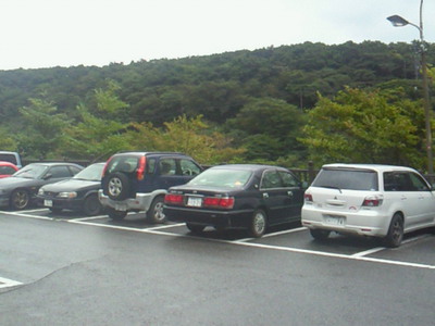 那須湯本温泉の県営駐車場